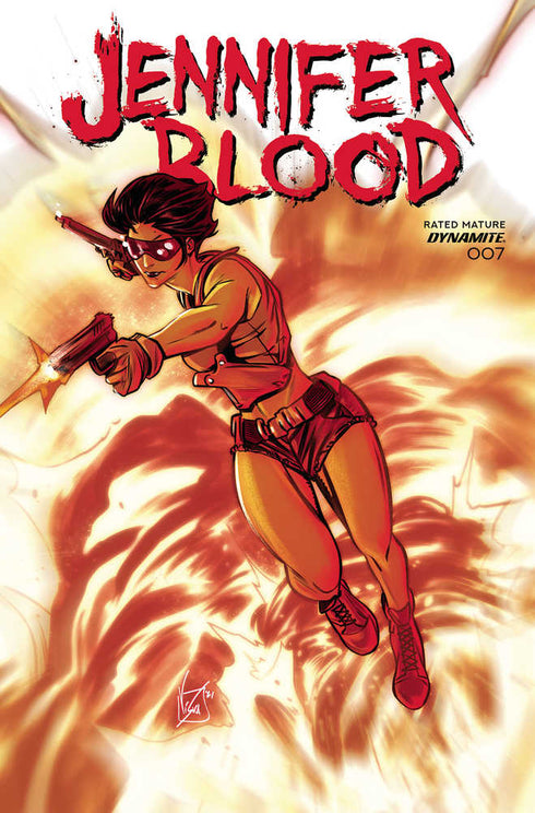 Jennifer Blood #7 Cover M Foc Federici Original (Mature)